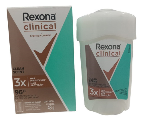 Rexona Desodorante Clean Scent 48g