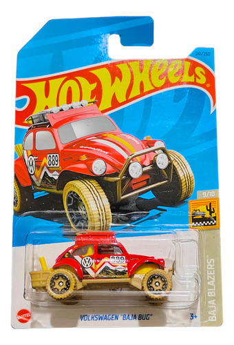 Hot Wheels 2023 Volkswagen Baja Bug 241/250 Treasure Hunt