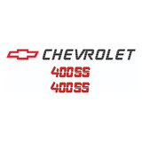 Pack 3 Pzs Calcas Chevrolet 400ss 115 X 9.4 Cm Y 35 X 10 Cm
