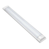 Kit 5 Lâmpada Luminaria Tubular Led 120cm 6000k/6500k Branco Frio Bivolt  Completa 40w