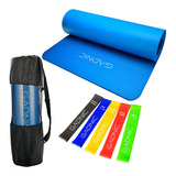 Colchoneta Yoga Mat + Bandas Isometricas Gadnic Pro