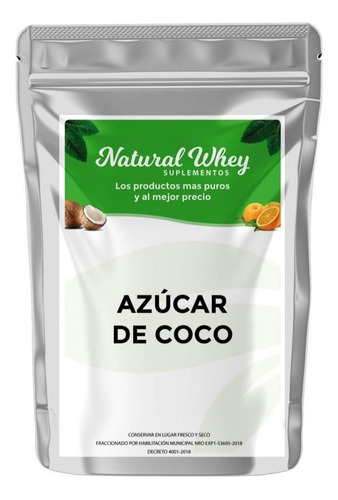 Azúcar De Coco Pura  1 Kilo  