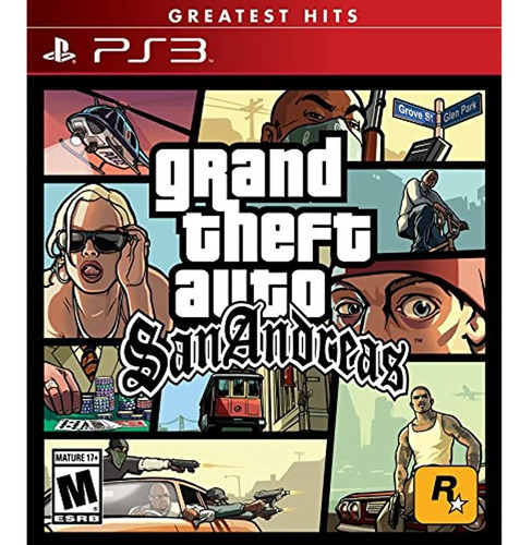 Juego De Grand Theft Auto San Andreas Playstation 3