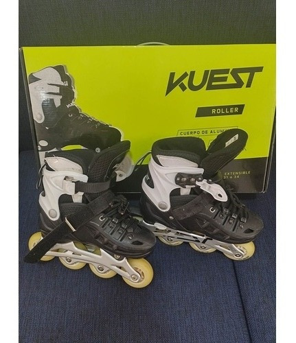 Rollers Kuest Negros Talle S Extensible 31-34