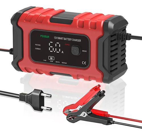 Cargador De Batería Inteligente Y Rápido 12v 8a 24v