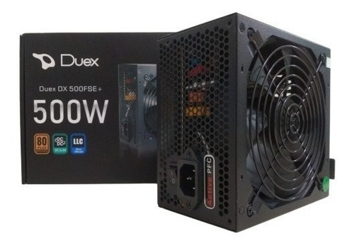 Fonte Duex Atx 500w Real - 80 Plus Bronze