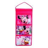 Cesto Multiuso Porta Multicoisas Minnie Mouse Rosa P/ Quarto