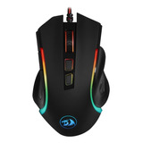 Mouse Redragon Para Jogo Griffin M607 Preto Chega Hoje Sp