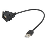 Extensión De Enchufe Usb Para Cable De Coche, Macho A Hembra