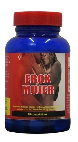 Erox Mujer Vigorizante Femenino Estimulante Salud Sexual X60