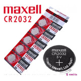 Bateria Maxell Cr2032- 2 Cartelas C/ 5 Unidades Em Cada