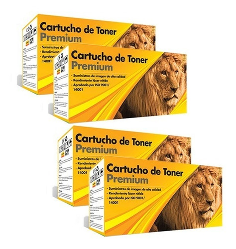 Kit 4 Toner Genérico Color 204a Cf510a 511a 512a 513a M180w