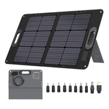 Justnow 60w Panel Solar Portatil De Alta Eficiencia Plegable