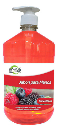 Jabon Liquido Frutos Rojos X 1000 Ml Kle - mL a $13