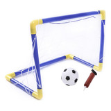 Arco Futbol Infantil Pelota Autoarmable 120x60 Xl Juguete 