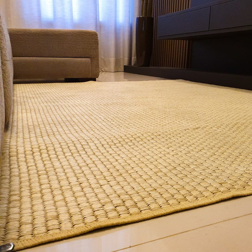 Tapete De Sala Sisal 150x100 Moderno E Lindo