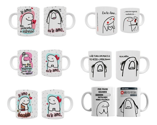 Caneca Xícara Flork Meme Vários Mod. Personalizado C/ Nome.