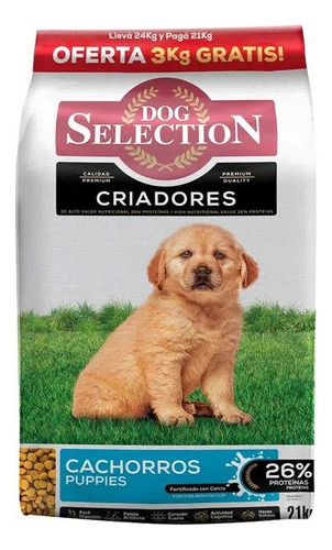 Dog Selection Criadores Cachorro Todos Los Tamaños X 24kgs