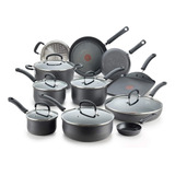 T-fal Ultimate Hard-hard Anodized Non-stick Wets De 17 Pieza