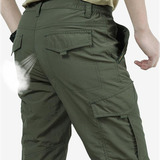 Bx) Pantalones Tácticos Ligeros For Hombre, Transpirables E