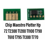 Chip Maestro Plotter Hp 72 T2300 T1200 T1100 T795 T610 T1300