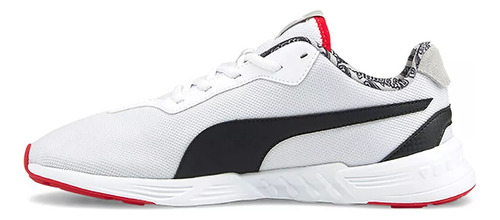 Tenis Puma Hombre Ferrari Tiburion Blanco Rojo