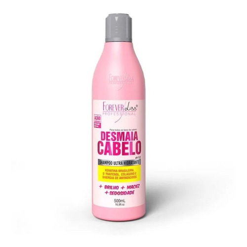 Shampoo Desmaia Cabelo - Forever Liss 500ml