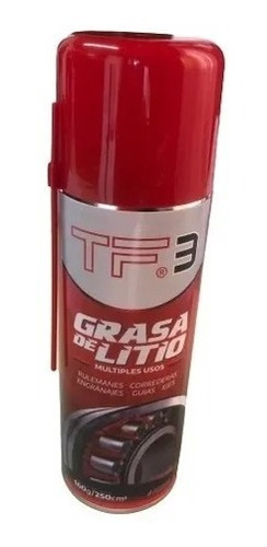 Grasa De Litio En Aerosol Para Usos Múltiples Tf3 225ml 