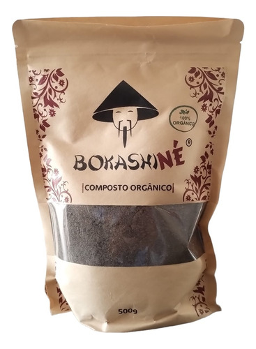 Adubo Orgânico Bokashiné 500g - Orquídeas, Rosas Do Deserto 