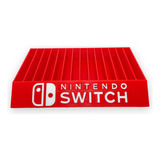 Stand Organizador Juegos Nintendo Switch / Impreso En 3d