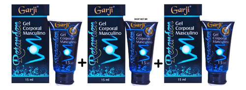 Retarda Ejaculação Pomada Gel Demora Gozar Kit 3 Unid Sexy