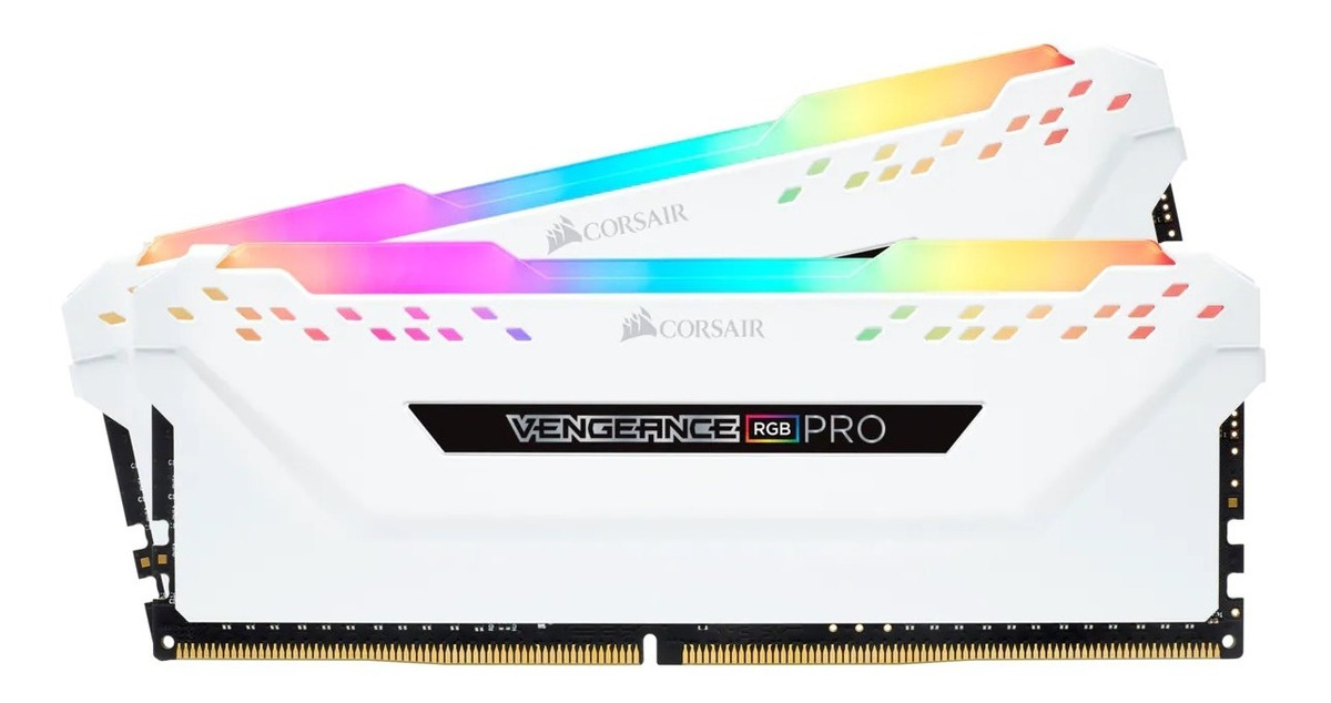 CORSAIR VENGEANCE RGB PRO DDR4 2X8 3600MHZ BLANCO