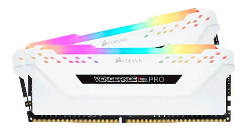 Memoria Ram 16gb 2x8 3600mhz Corsair Vengeance Rgb Pro White