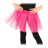 Tutú Escarchado Glitter Adulto 40cm Falda Ballet Disfraz