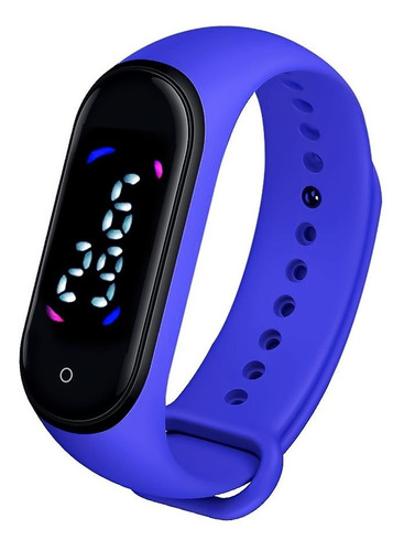 Reloj Led Touch Pulsera Silicona Unisex Deportivo Ajustable