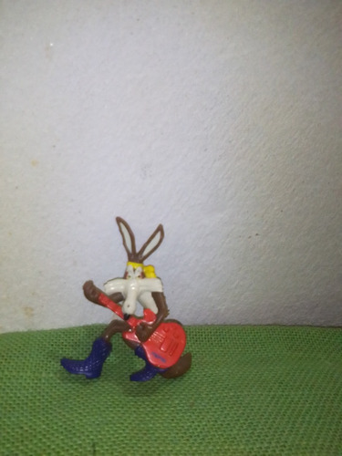 Figura Coyote Looney Tunes, Pepsi Rock Vintage 1994 Mide 8cm