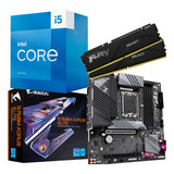 Kit  Intel 13ª Ger I5 13600k + B760m Aorus Elite + 64gb Ddr5