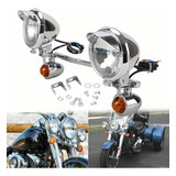 Barra De Luz Para Motocicleta Compatible Con Luces Antiniebl
