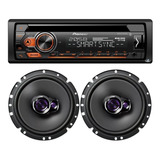 Cd Player Pioneer Deh-s4280bt Bluetooth + Falante 6 Polegada