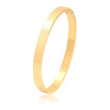 Brazalete Oro 14k Lam Aro 5.9cm Diámetro Mujer Regalo Moda