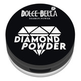 Polvo Diamond Podwer Dolce Bella Maquillaje Belleza Rostro Color Gris