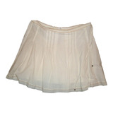 Kosiuko Minifalda Blanca Forrada Talle S  