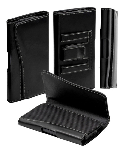 Funda Clip Cinturon Pulido Para Sony Xperia Z3 Plus