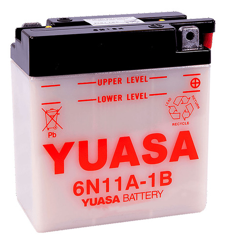 Batería Moto Yuasa 6n11a-1b Yuasa 6n11a-1b