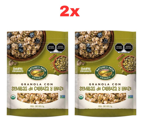 Granola Semilla De Calabaza Linaza Natures Path Organic 2 Kg