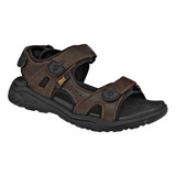 Sandalias Hombre Flexi 411001 Café 108-705