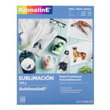 125 Hojas Papel Sublimacion Sublimar Kronaline Subl29 28x43 Color Blanco