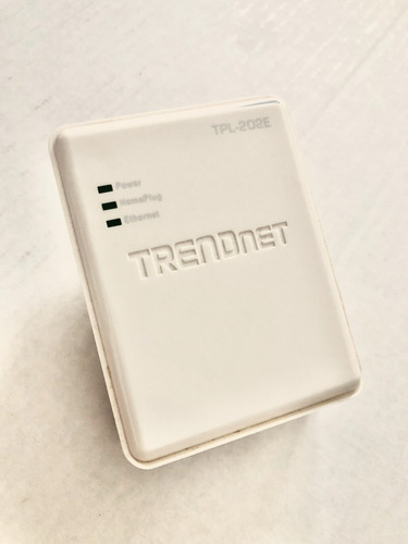 Trendnet Tpl-202e Adaptador Fast Ethernet Powerline