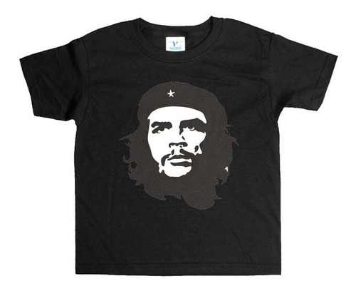 Remera Negra Adultos Che Guevara R18