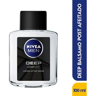 Loción After Shave Men Deep Con Carbón Activo 100 Ml Nivea | MercadoLibre